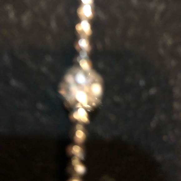 Faceted Hematite & Marcasite Tassel Long Necklace - Picture 8 of 13